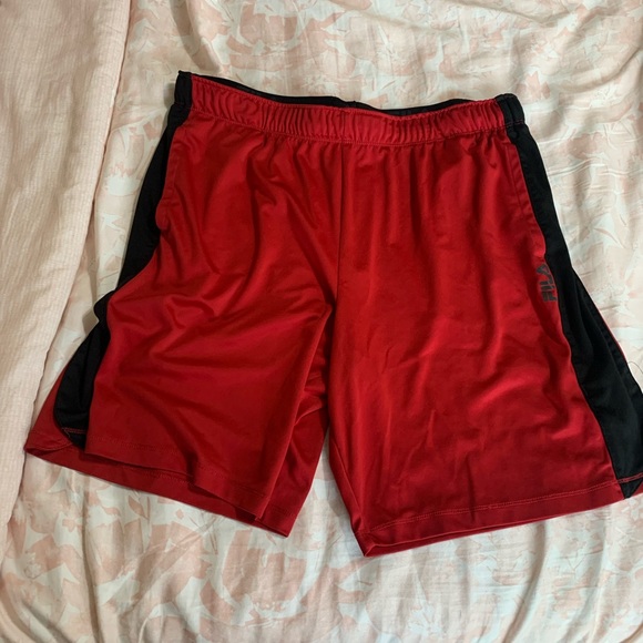 fila workout shorts